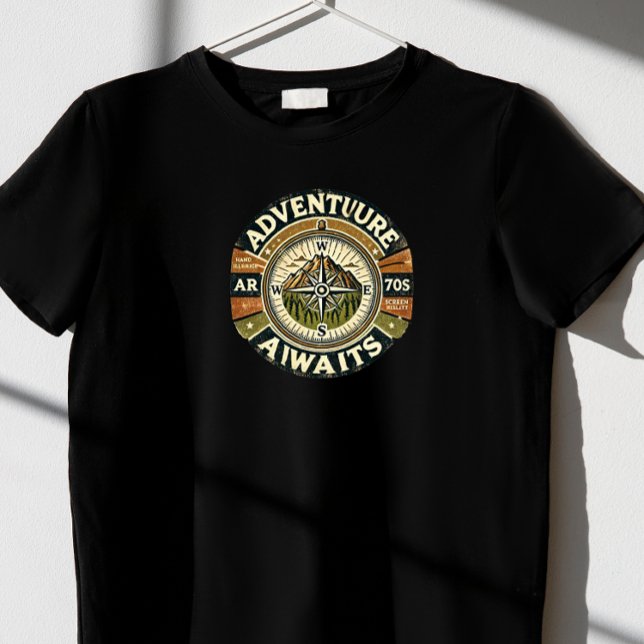 T-shirt l'aventure vous attend (Créateur téléchargé)