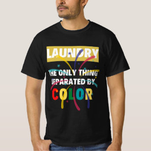 T-shirt Laver La Seule Chose Séparée Par La Couleur, mi