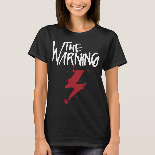 T-shirt L'avertissement (Devant)