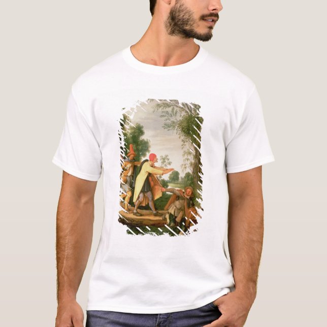 T-shirt L'aveugle menant les abat-jour (Devant)