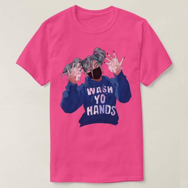 T-shirt Lavez Vos Mains Tribler (Design devant)