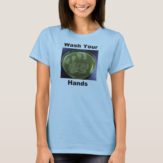 T-shirt Lavez-vous les mains (Devant)