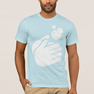 T-shirt Lavez-vous les mains - Lave-mains Coronavirus & Fl