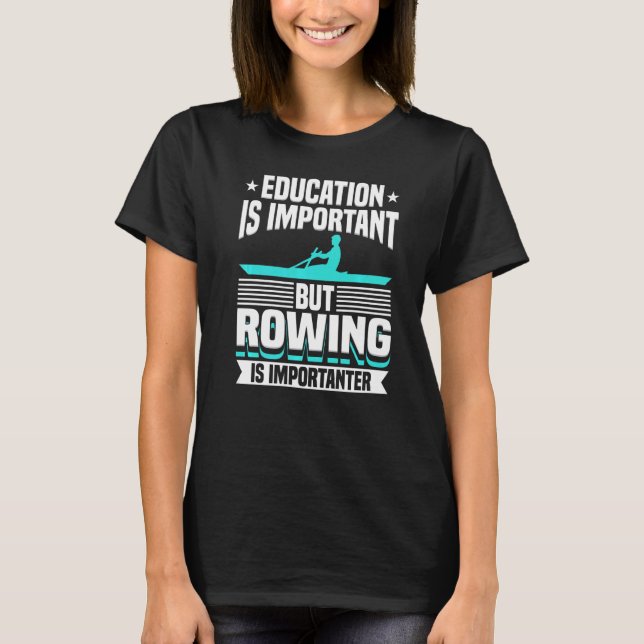 T-shirt L'Aviron Est Important L'Aviron (Devant)
