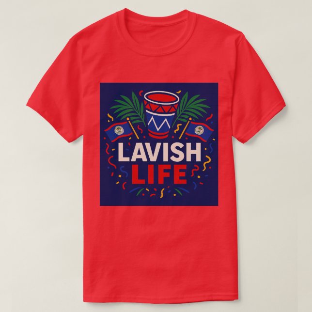 T-shirt Lavish Carnival T- Shirt Limited Edition (Design devant)