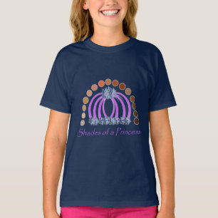 T-shirt LavishlySur Les Ombres D'Une Princesse Maquiller A