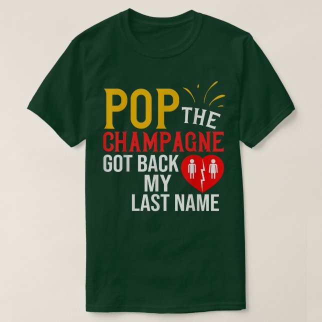 T-shirt L'Avocat Du Divorce Cite La Dissolution Du Parti D (Design devant)