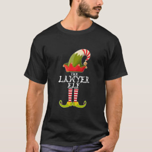 T-shirt L'avocat Elf drôle cadeau de Noël jumeler famille