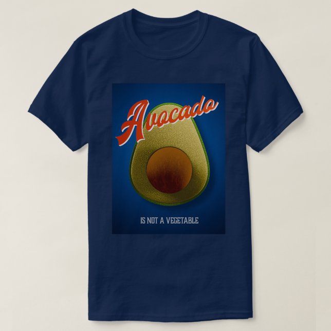 T-shirt L'avocat n'est pas un végétable (Design devant)