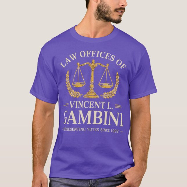 T-shirt Law Offices of Vincent L. Gambini (Devant)