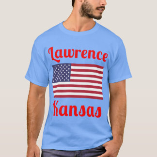 T-shirt Lawrence Kansas Imprimés Élégants2