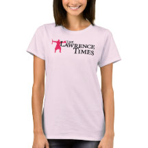 T-shirt Lawrence Times rose femme