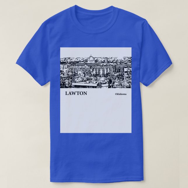 T-shirt Lawton Oklahoma 3 (Design devant)