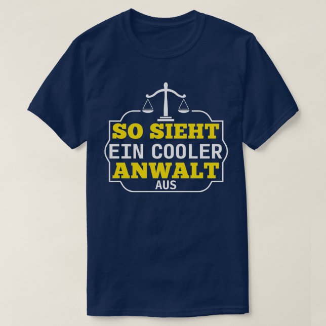 T-shirt Lawyer Lawyer Lawyer Lawyer Saying Cool (Design devant)