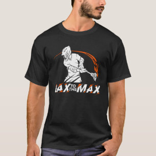T-shirt LAX à la chemise de crosse MAX pour Lacrosse Playe