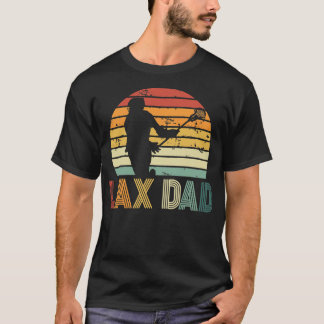 T-shirt Lax Papa Sport Aimer Daddy Lacrosse Player