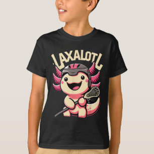 T-shirt Laxalotl Axolotl Lacrosse