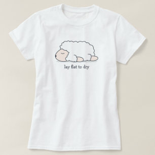T-shirt Lay Flat to Dry Sheep