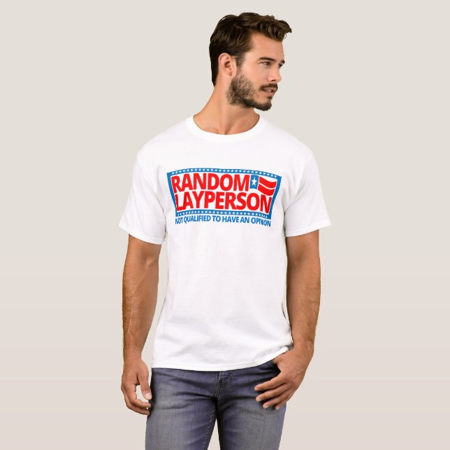 T-shirt Layperson aléatoire (Devant entier)