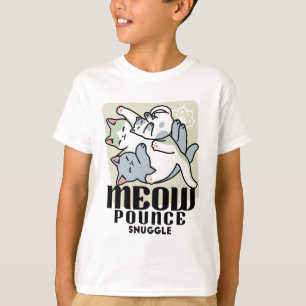 T-shirt Laze Furr Days - Cute Lazy Cats Design