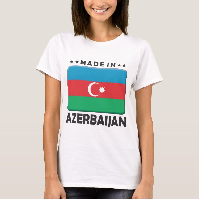 T-shirt L'Azerbaïdjan a fait (Devant)