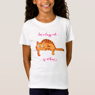 T-Shirt Lazy Cat