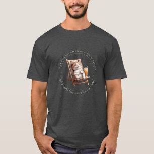 T-shirt Lazy Chat, Drôle Chat