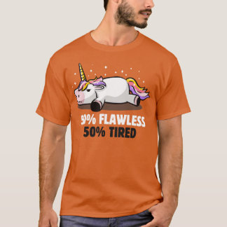 T-shirt Lazy Cute Unicorn Cadeau (2)