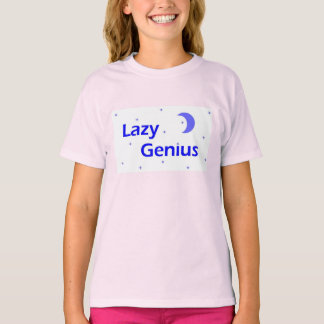T-shirt Lazy Genuis