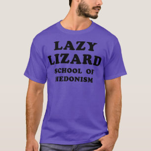 T-shirt Lazy Lizard School D'Hédonisme