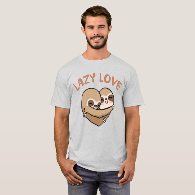 T-shirt Lazy Love (Devant entier)