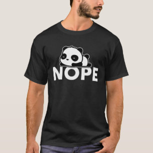 T-shirt Lazy Panda