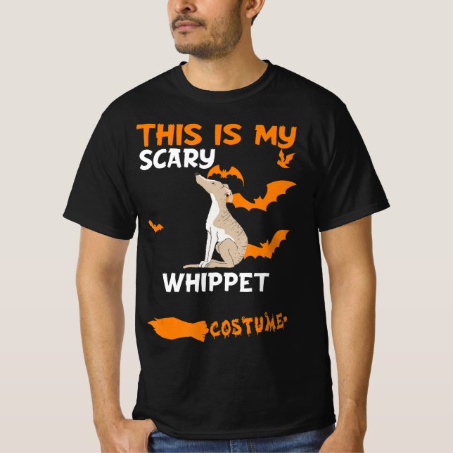 T-shirt Lazy Scary Dog (Devant)