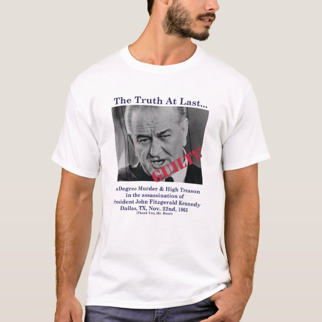 T-shirt LBJ coupable (Devant)