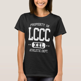 T-shirt LCCC Retro Athletic Property Dept  1