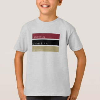 T-shirt LCS - Chemise tricolore LCS pour les jeunes - gris