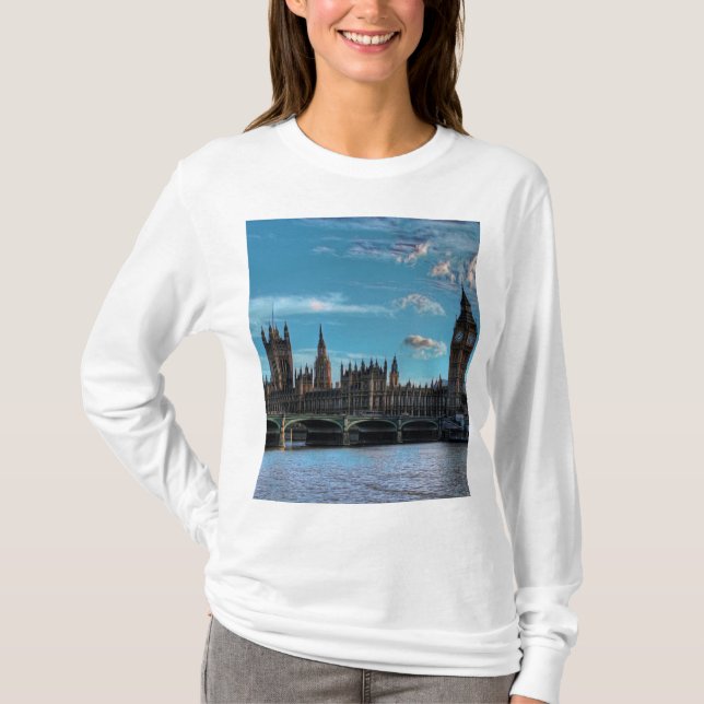 T-shirt ldp Londres - WESTMINSTER view - (Devant)