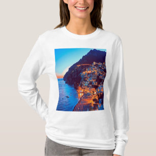 T-shirt ldp POSITANO Côte Amalfi - coucher de soleil pris 