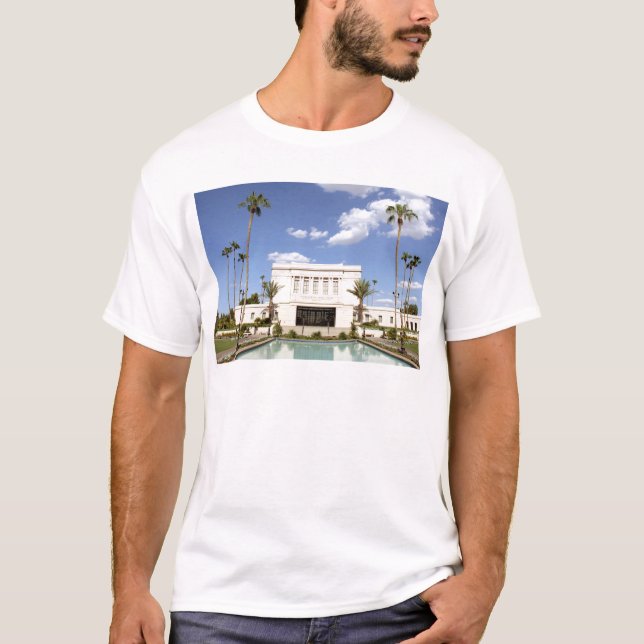 T-shirt lds mesa arizona temple mormon photo (Devant)