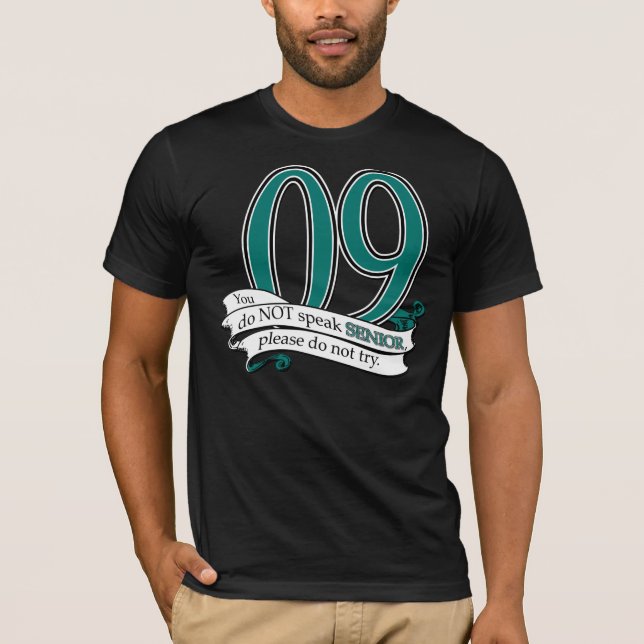 T-shirt le ` 09 svp n'essayent pas (Devant)