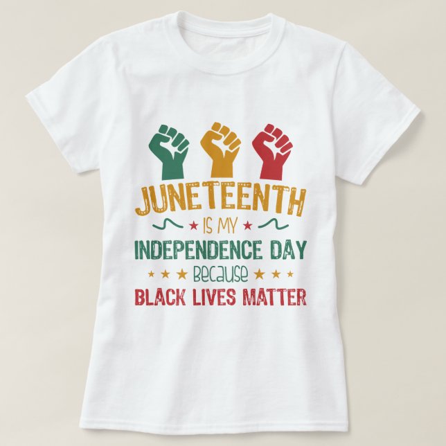 T-shirt Le 11° anniversaire de mon indépendance (Design devant)