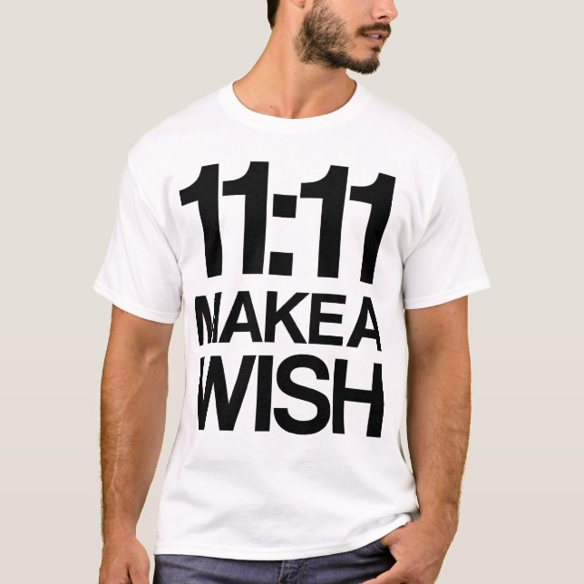 T-SHIRT LE 11H11 FONT UN SOUHAIT (Devant)