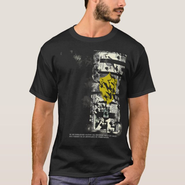 T-shirt Le 12h15 de Luc a protégé le dollar (Devant)