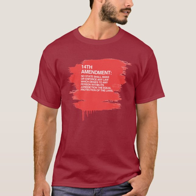T-shirt Le 14ème AMENDEMENT (Devant)