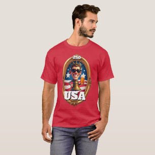 T-shirt Le 250e anniversaire de l'Amérique le 4 juillet 20
