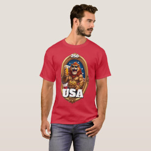 T-shirt Le 250e anniversaire de l'Amérique le 4 juillet 20