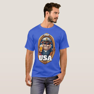 T-shirt Le 250e anniversaire de l'Amérique le 4 juillet 20