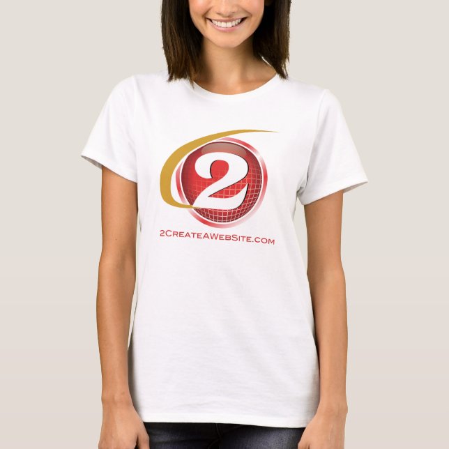 T-shirt Le "2" pièce en t (Devant)