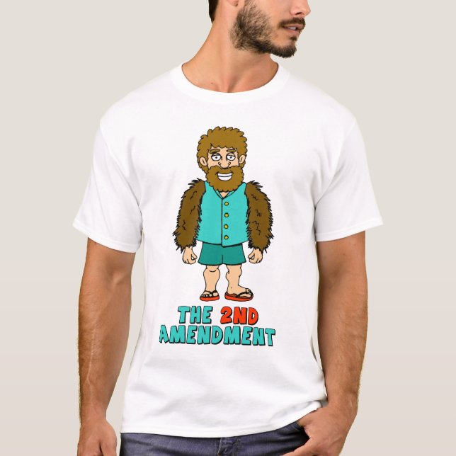 T-shirt Le 2ème amendement (Devant)