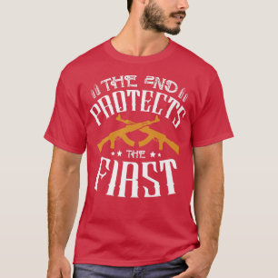 T-shirt Le 2ème Protège Les Droits D'Armes À Feu Premier D